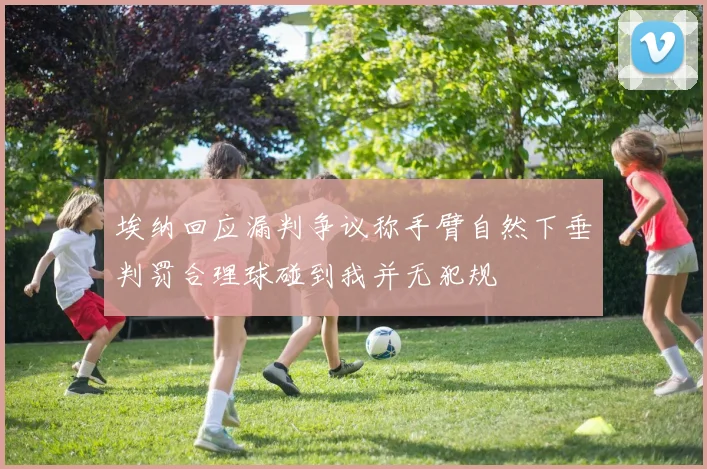 埃纳回应漏判争议称手臂自然下垂判罚合理球碰到我并无犯规